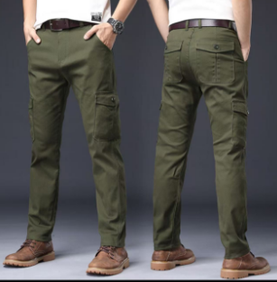 Men's casual pants are durable in spring