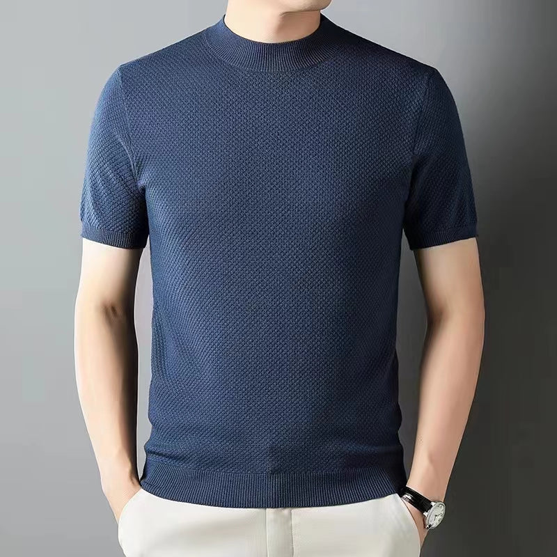 Men's Polo sweatshirt for sweat absorption and breathability