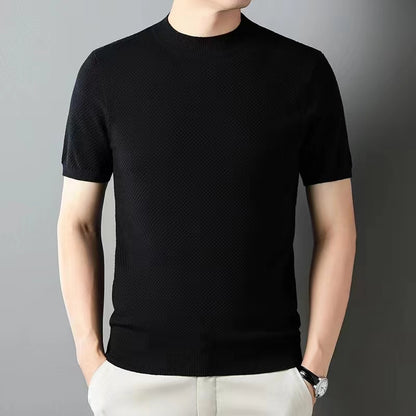 Men's Polo sweatshirt for sweat absorption and breathability