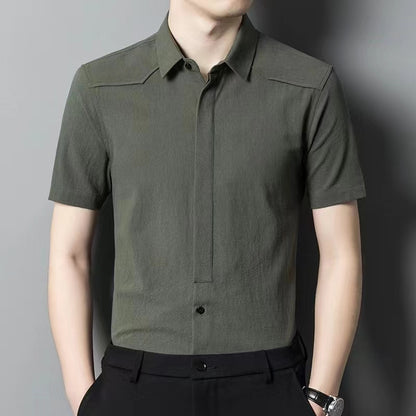 Men's Summer Short sleeved POLO Sweat-absorbing and Breathable New Style