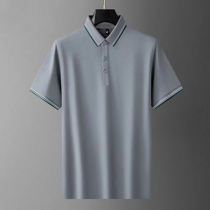 Men's Summer Short sleeved Polo Sweat-absorbing and Breathable New Style