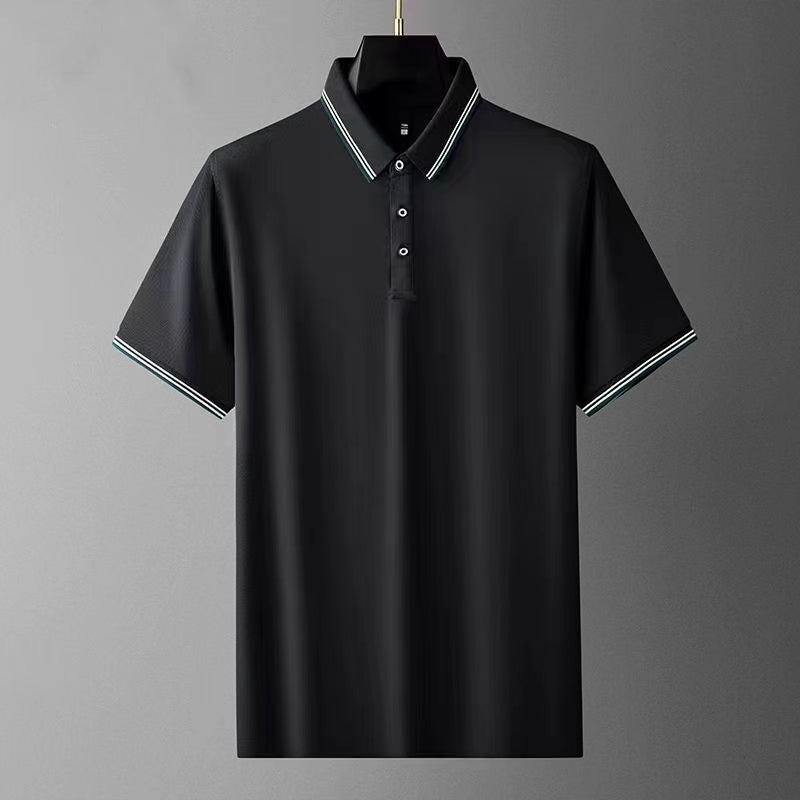 Men's Summer Short sleeved Polo Sweat-absorbing and Breathable New Style