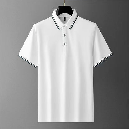 Men's Summer Short sleeved Polo Sweat-absorbing and Breathable New Style