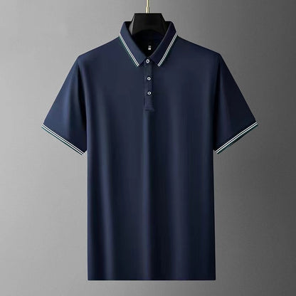 Men's Summer Short sleeved Polo Sweat-absorbing and Breathable New Style