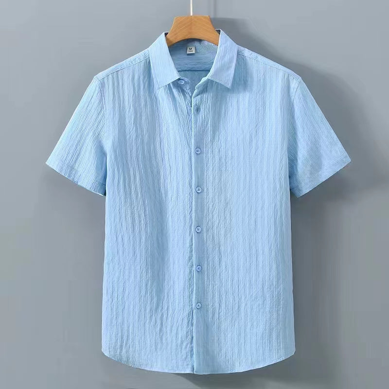 New men's shirt made of pure cotton, comfortable and breathable, popular