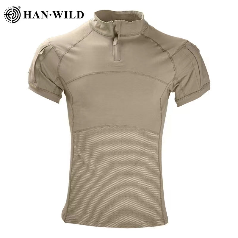 Men's summer short sleeved pure cotton breathable and wear-resistant