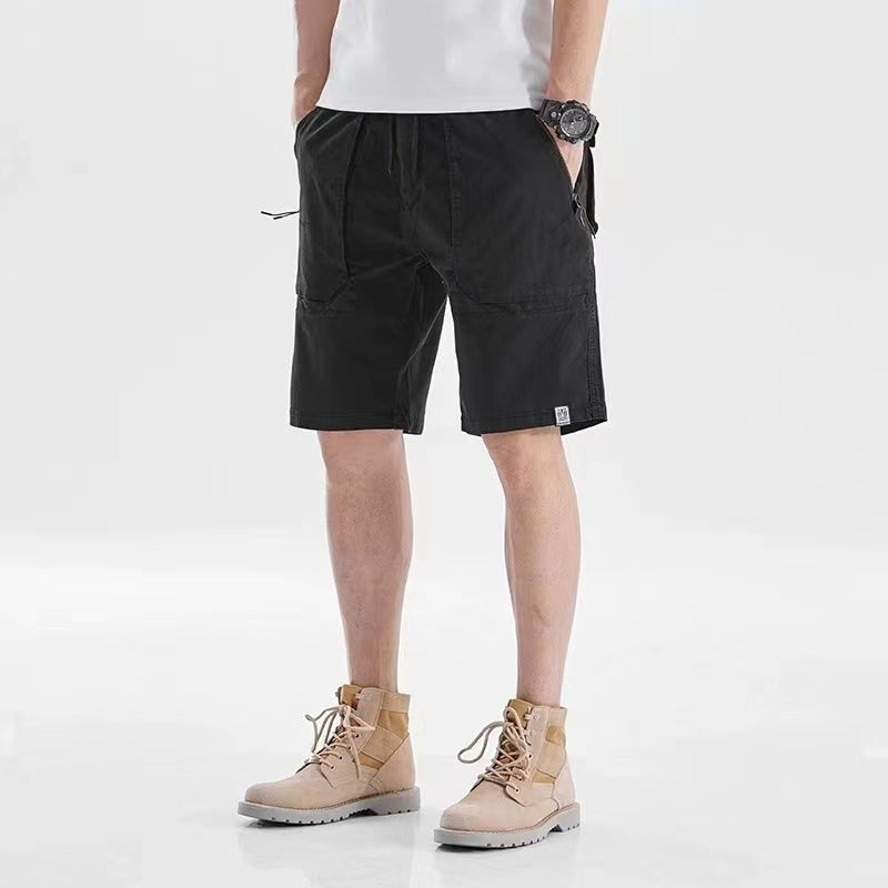 Men's summer shorts made of pure cotton, breathable and wear-resistant