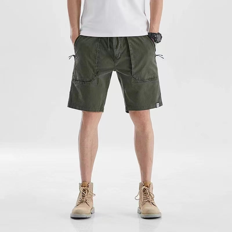 Men's summer shorts made of pure cotton, breathable and wear-resistant