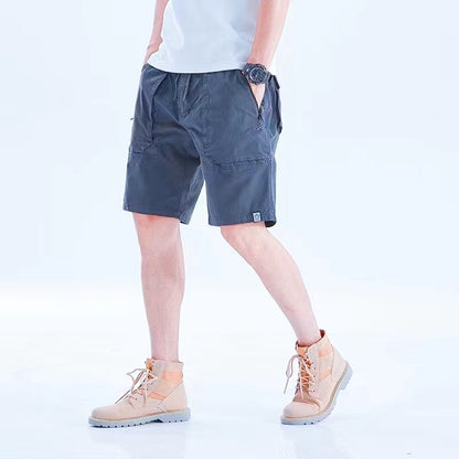 Men's summer shorts made of pure cotton, breathable and wear-resistant