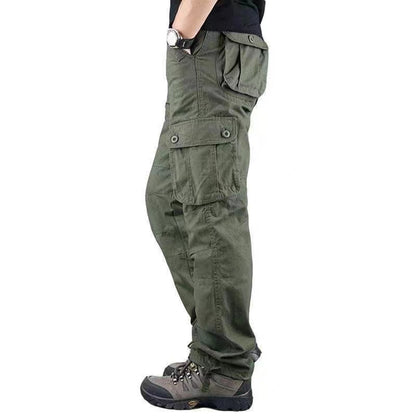 Men's workwear pants made of pure cotton, durable, comfortable, breathable, spring and summer