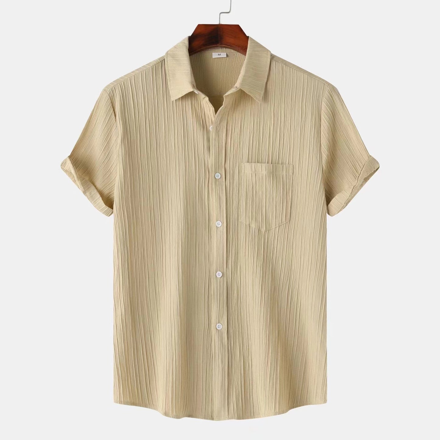 Men's short sleeved shirt for summer