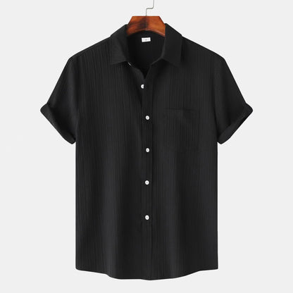 Men's short sleeved shirt for summer