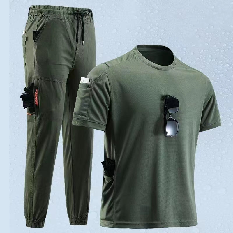 Men's camouflage suit, comfortable and durable