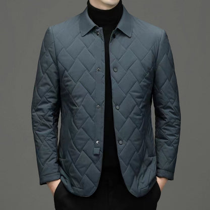 New men's velvet jacket with thickened windproof and warm insulation