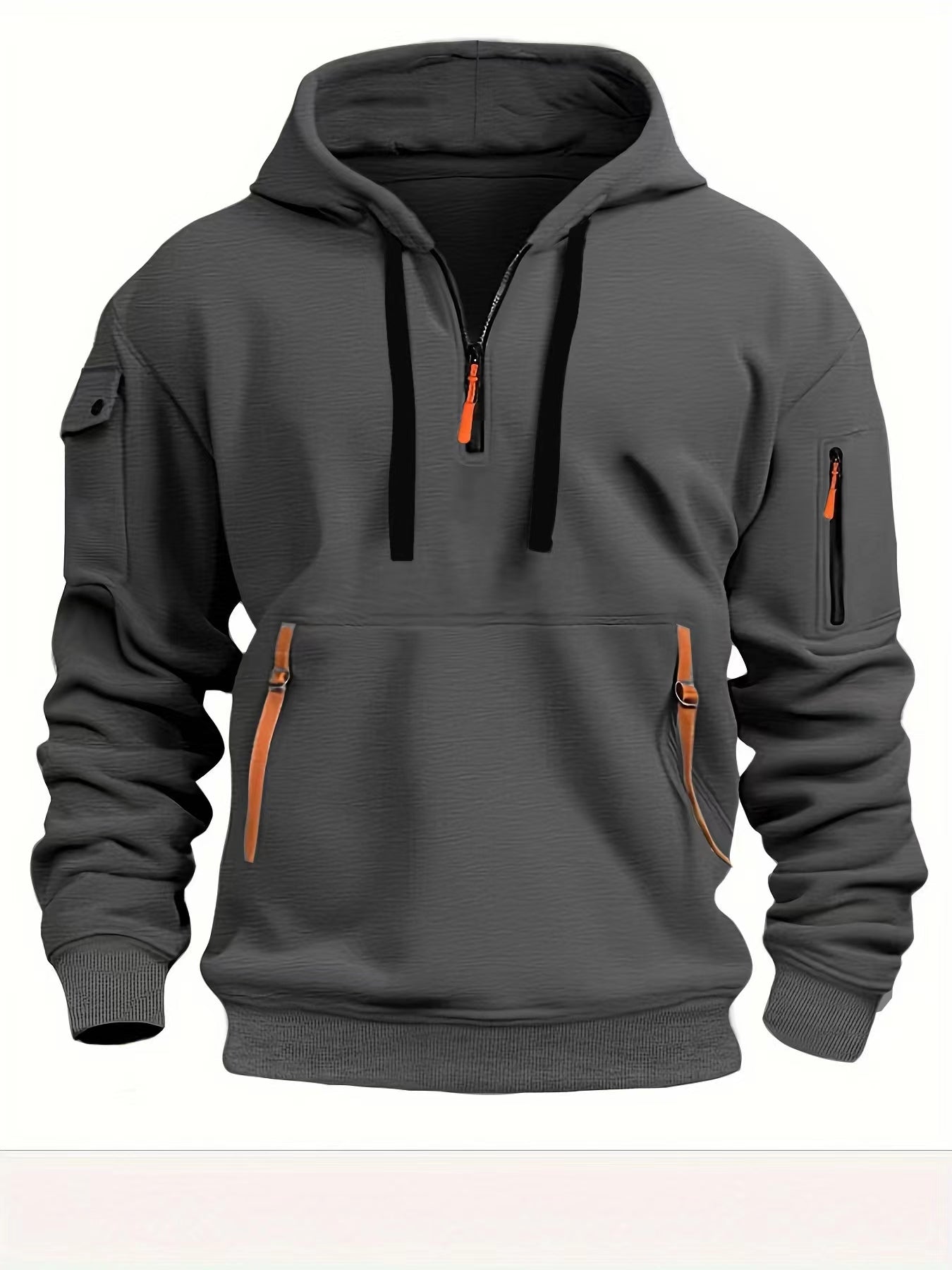 Men's casual hoodie hooded new pure cotton comfortable