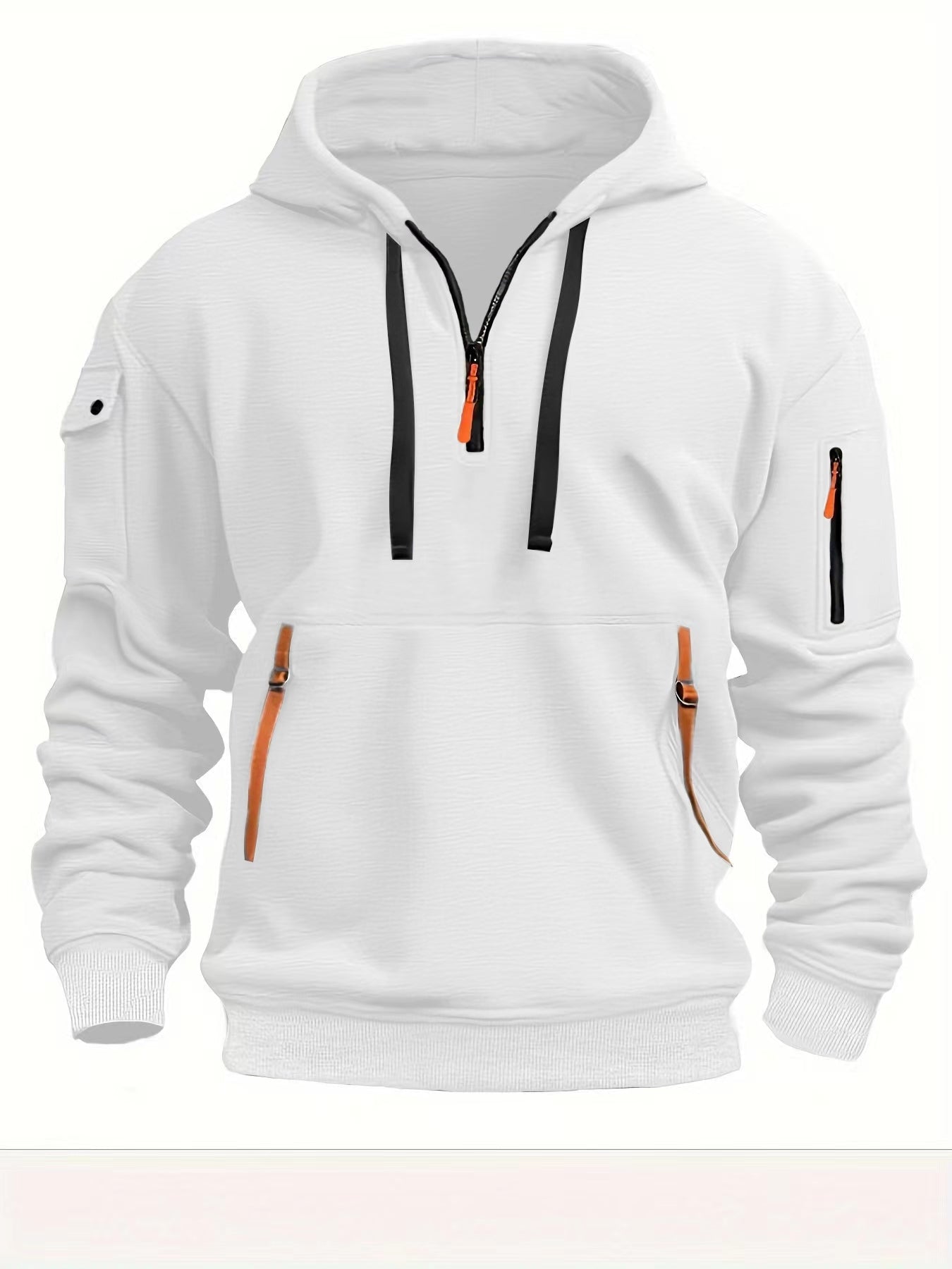 Men's casual hoodie hooded new pure cotton comfortable