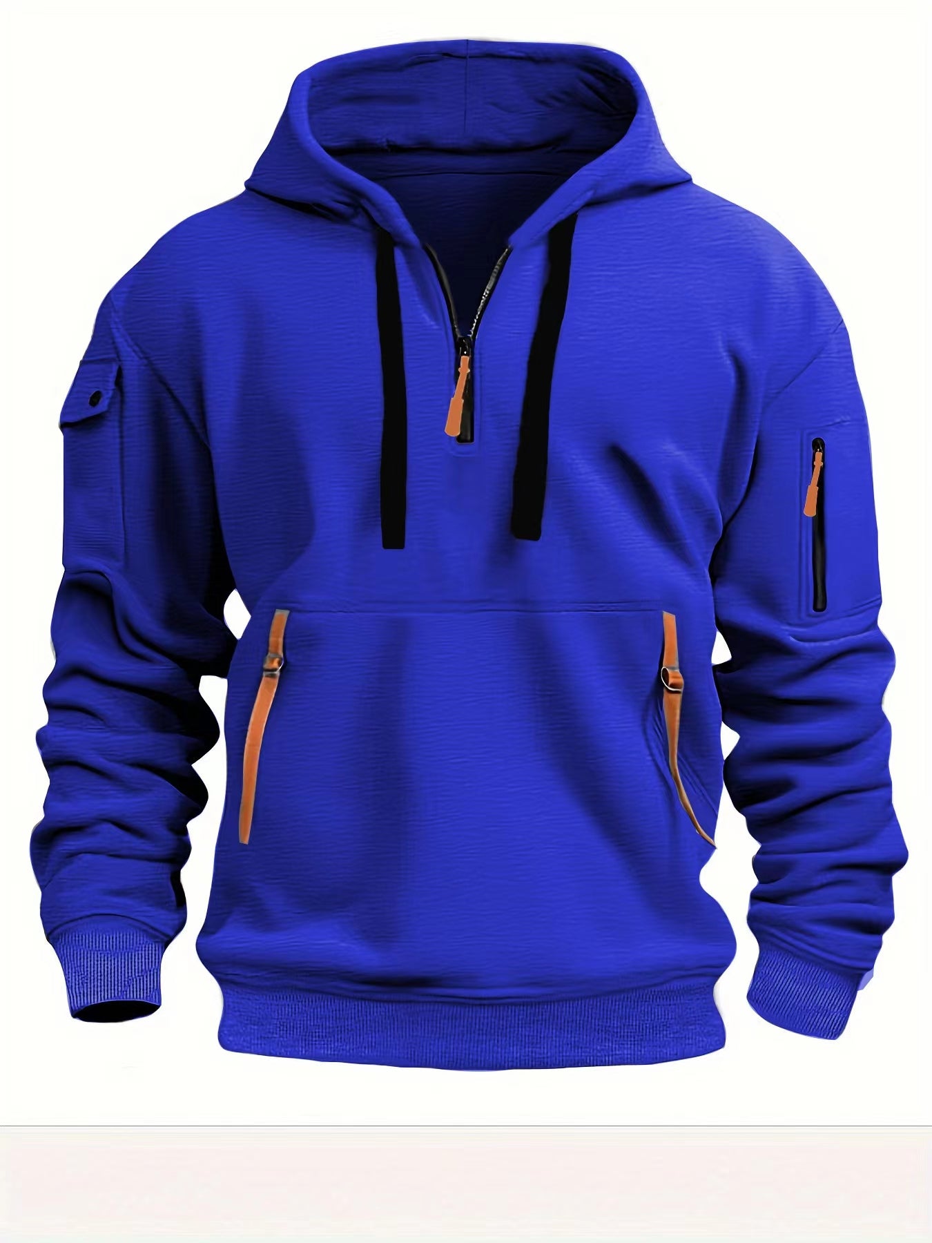 Men's casual hoodie hooded new pure cotton comfortable