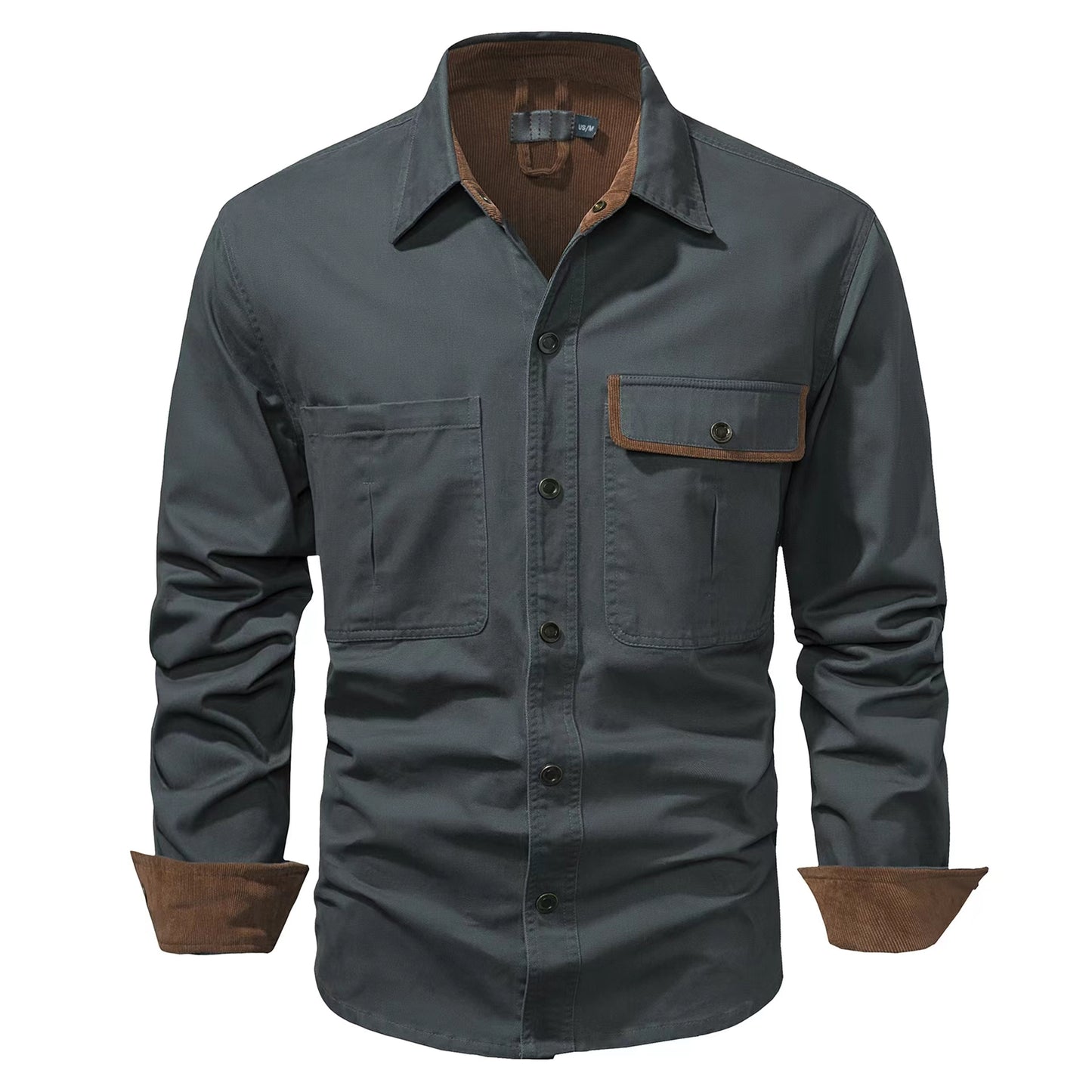 New men's shirt made of pure cotton for comfort