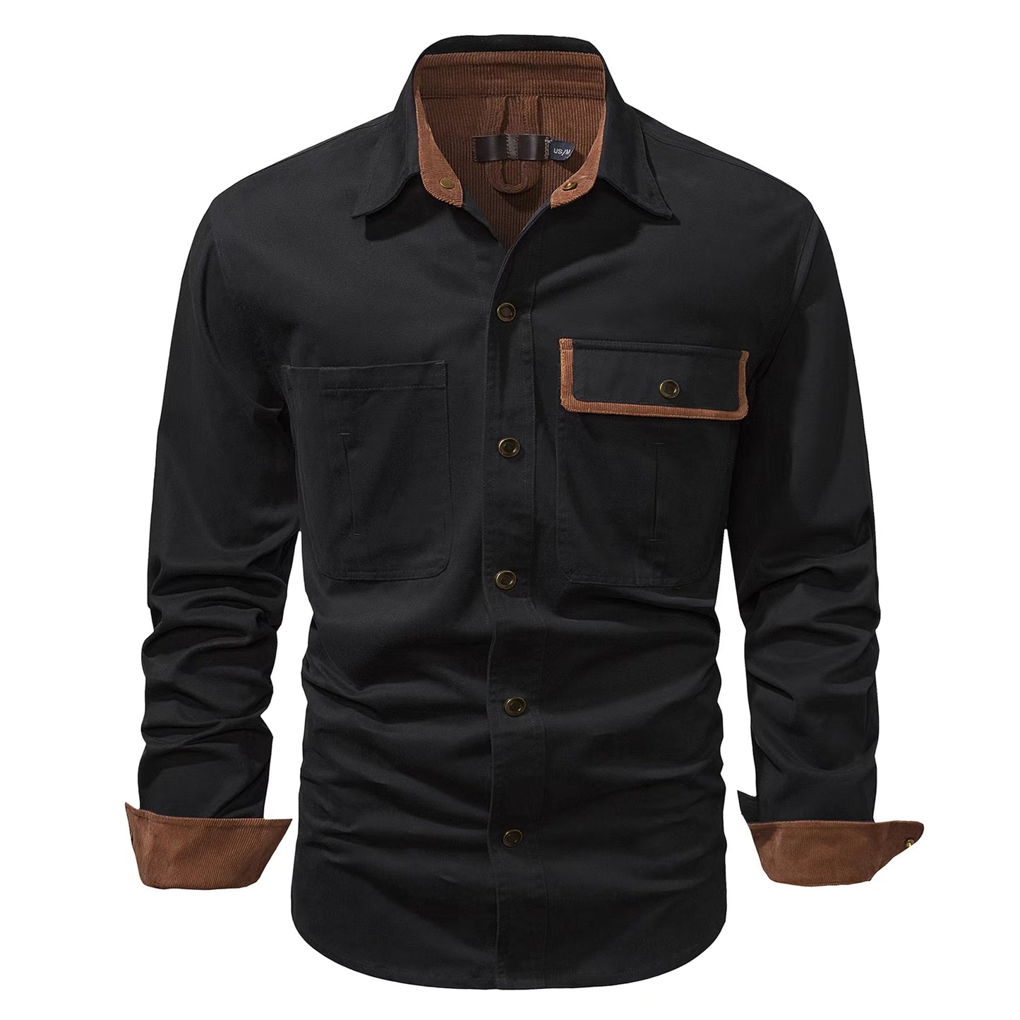 New men's shirt made of pure cotton for comfort