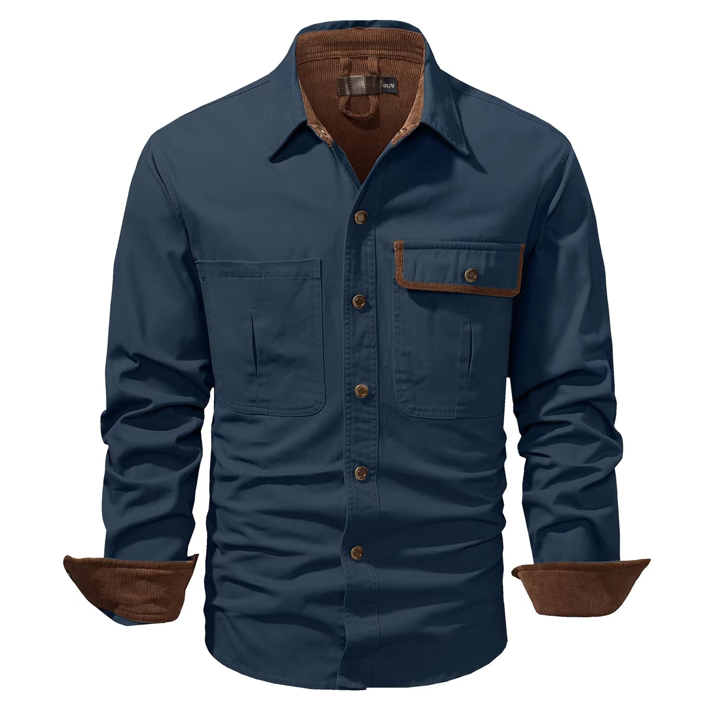 New men's shirt made of pure cotton for comfort