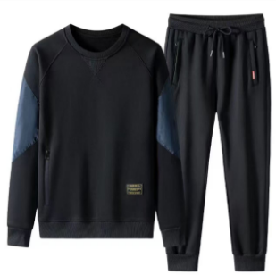 New Men's Casual Pants Set