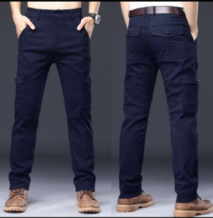 Men's casual pants are durable in spring