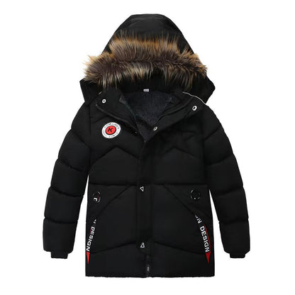 new children's padded boy's thick coat