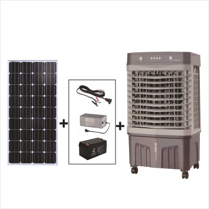 Solar air -conditioning fan outdoor cold fan small air -conditioned water cold air -conditioning dormitory commercial cooling water fan