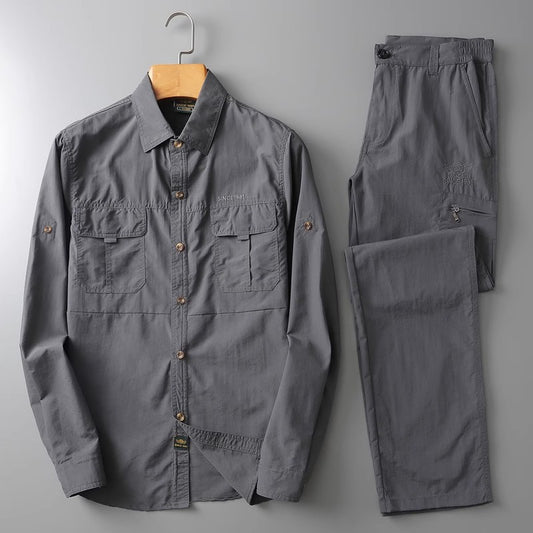 Men's summer new stock thin short sleeved fitting daily casual fashion business men's polo shirt