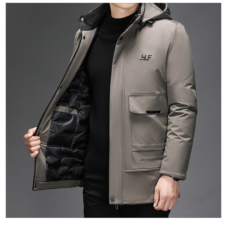 Down jacket, men's cotton jacket, thickened winter jacket, down jacket, cotton jacket, winter jacket, men's jacket