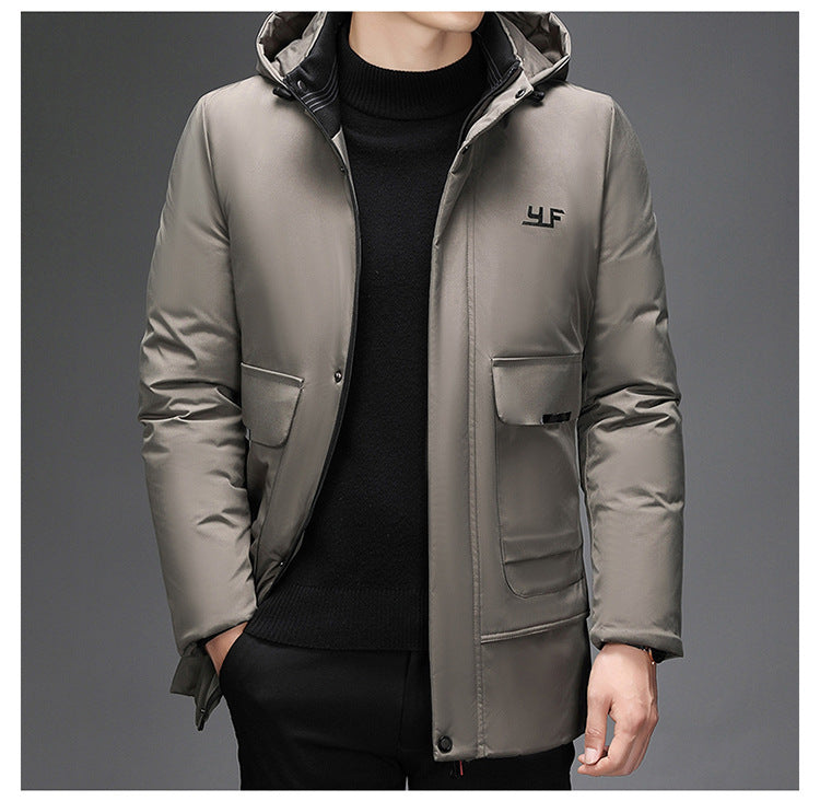 Down jacket, men's cotton jacket, thickened winter jacket, down jacket, cotton jacket, winter jacket, men's jacket