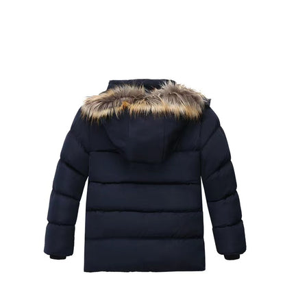 new children's padded boy's thick coat